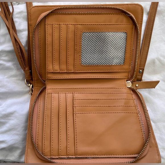 Tan Wallet/Crossbody Bag - Picture 5 of 5